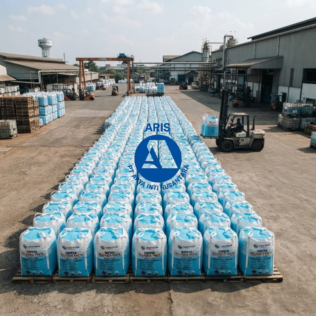 Jumbo bag kemasan copper sulphate