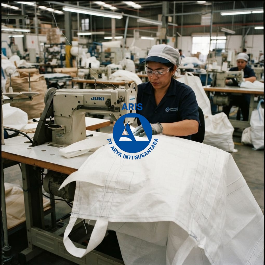 Proses Sewing dalam Pembuatan Jumbo Bag